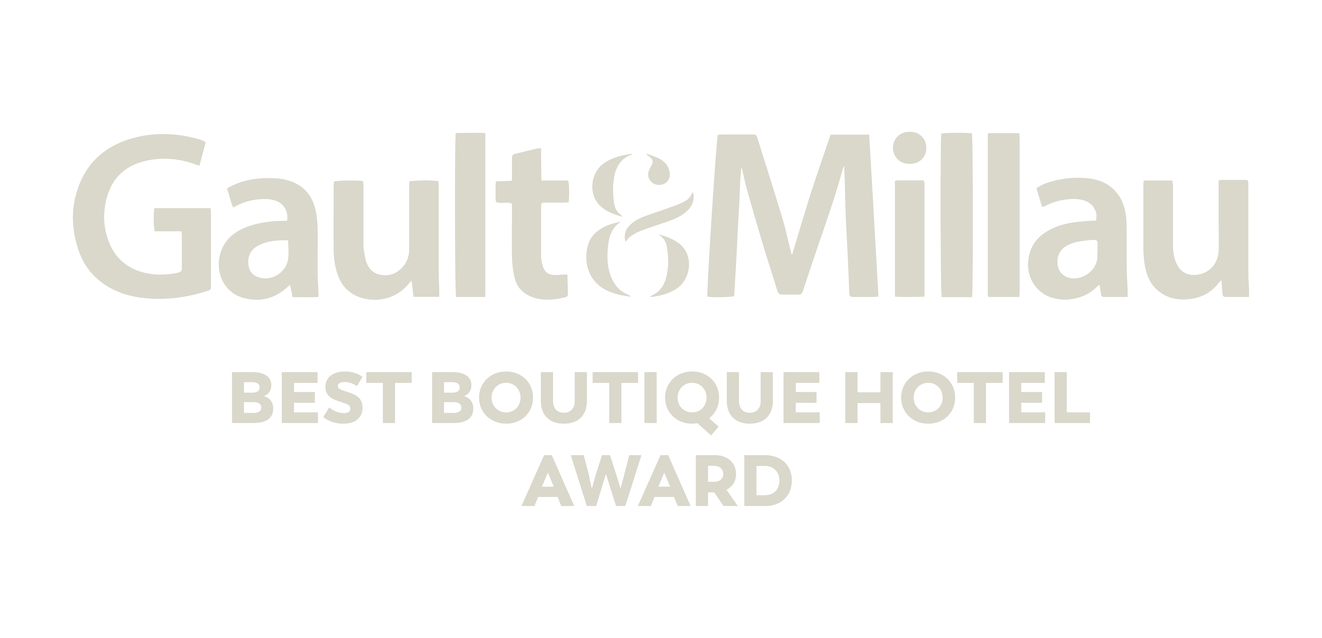 Gault&Millau Best Boutique Hotel Award